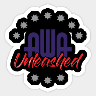 AWA Unleashed Sticker